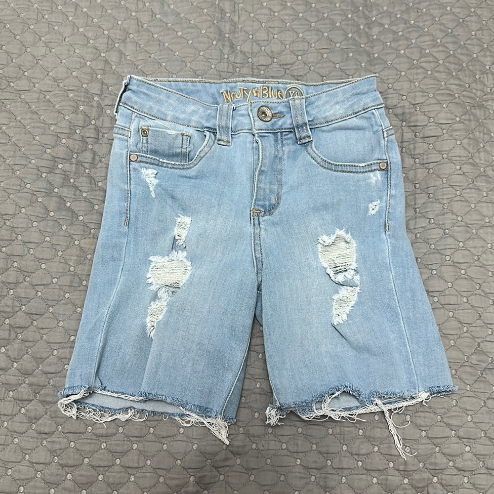 Nauty Blue  shorts